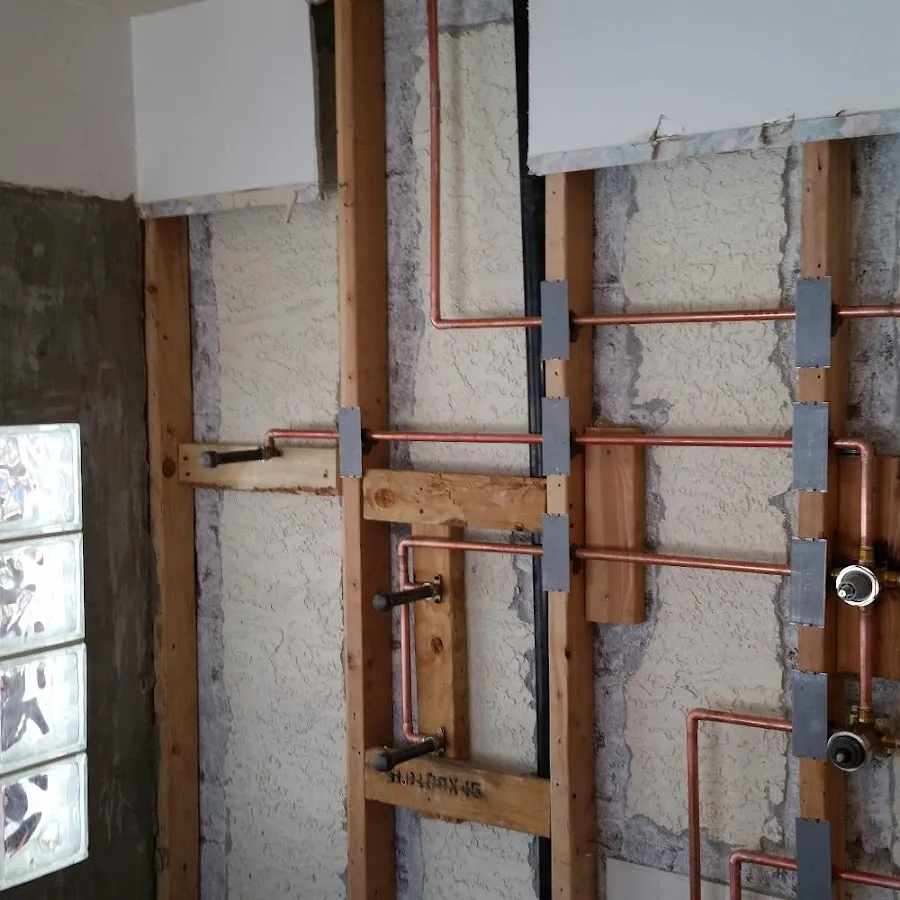 Copper pipe installation for Repiping in Endicott